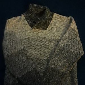 Boys grey and black sweater